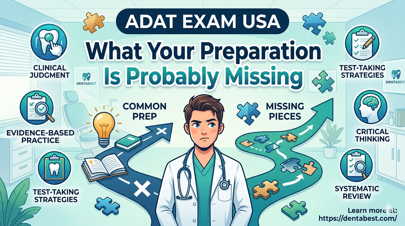 ADAT Exam USA preparation guide highlighting key strategies, ADAT Exam Prep techniques, and structured ADAT prep course support for succes