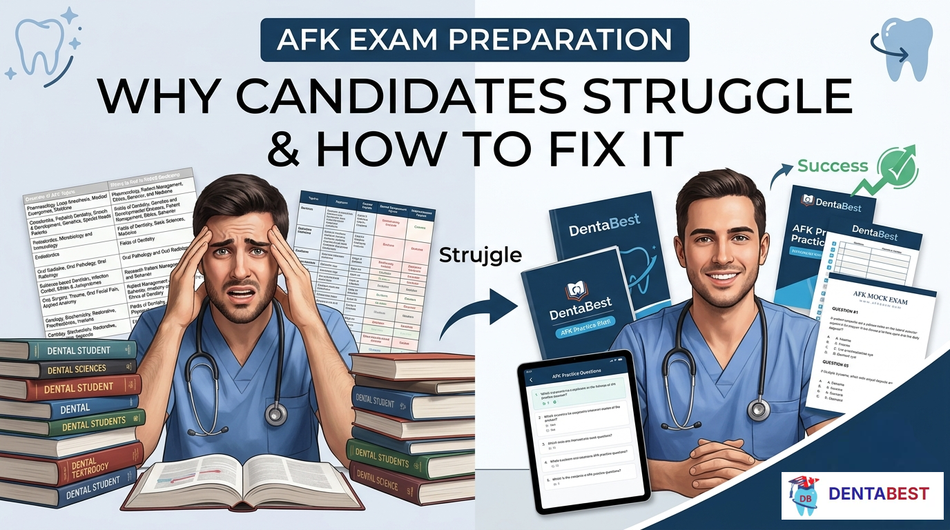 AFK exam preparation guide showing common study mistakes and effective AFK exam prep strategies with study materials and online coaching