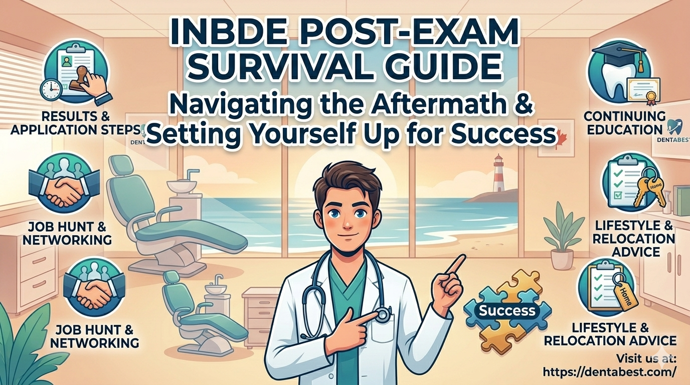 INBDE Canada exam preparation guide for internationally trained dentists using study materials and prep courses